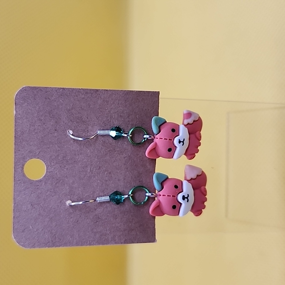 Fox earrings